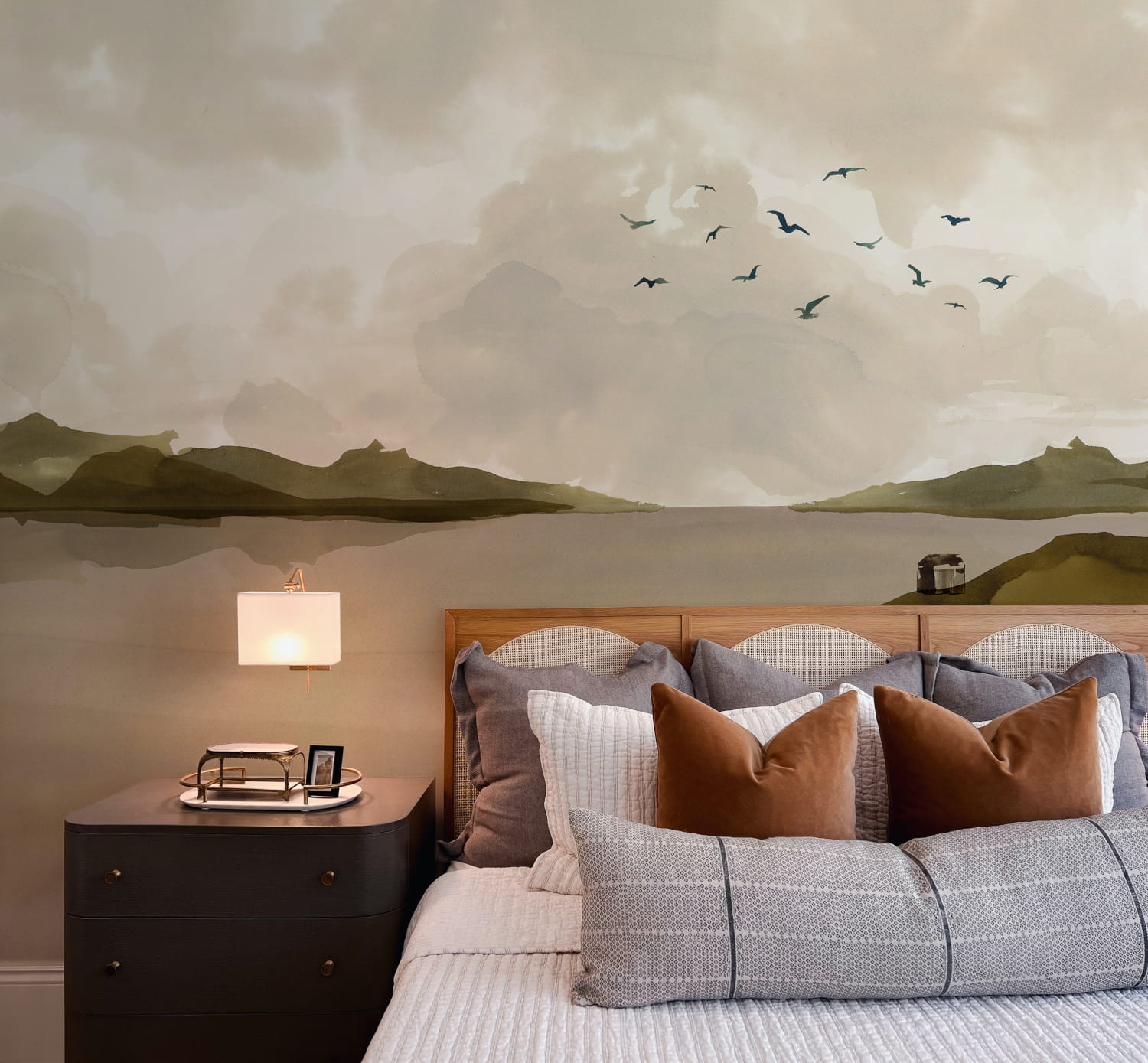 Wandbild Dungeness View - Beige