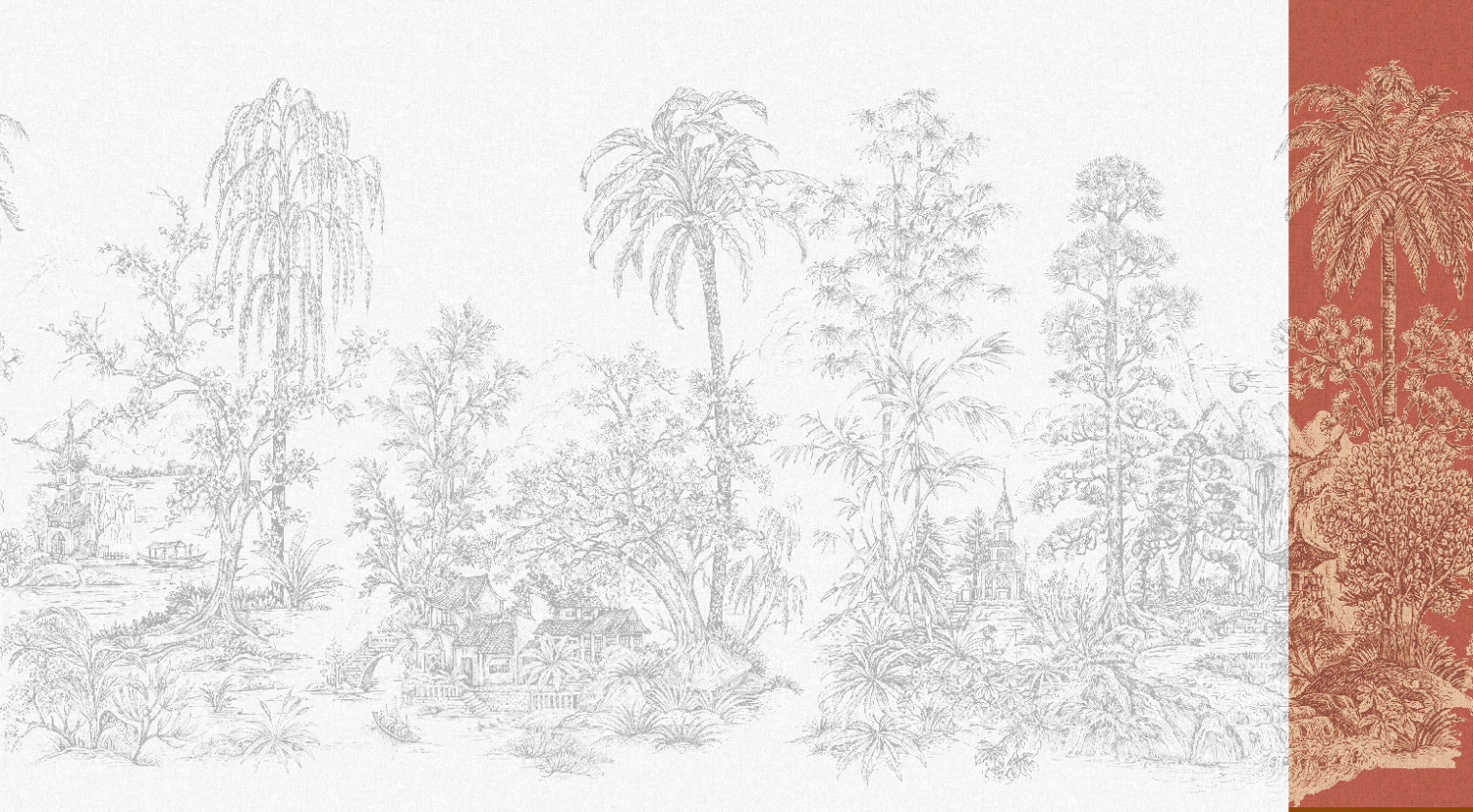 Wandbild Mandalay - Coral Panel 8