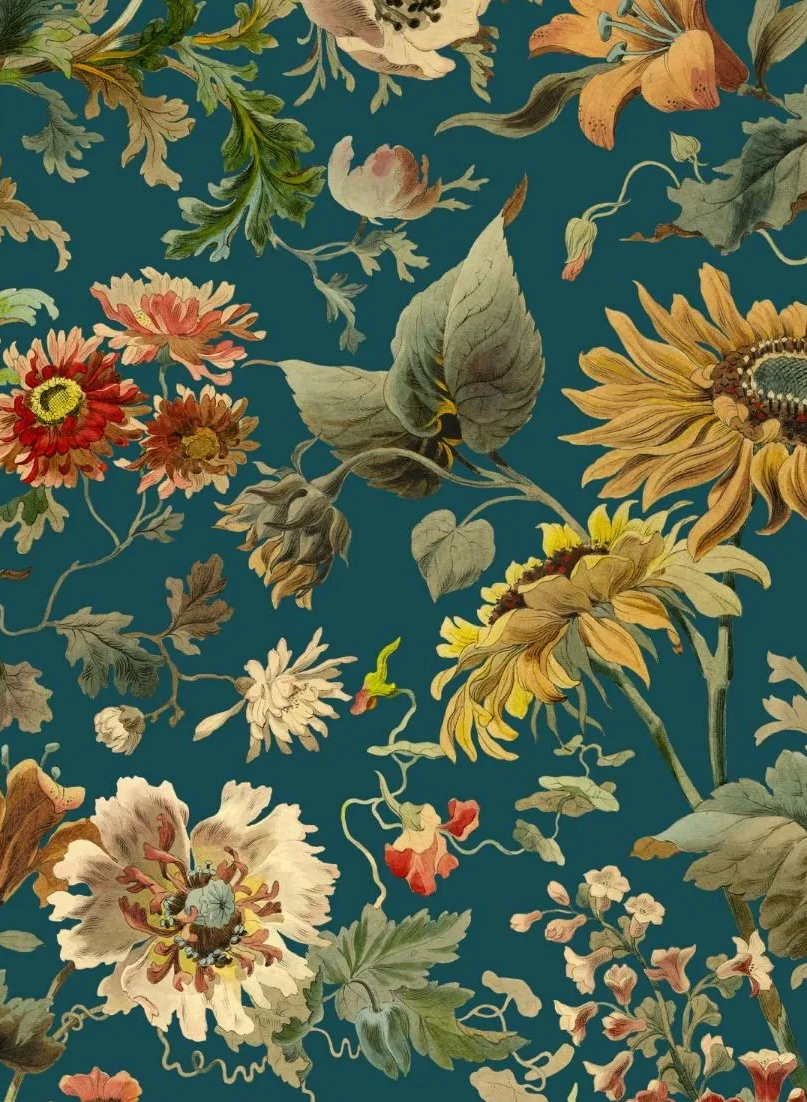 Wandbild Avalon - Petrol