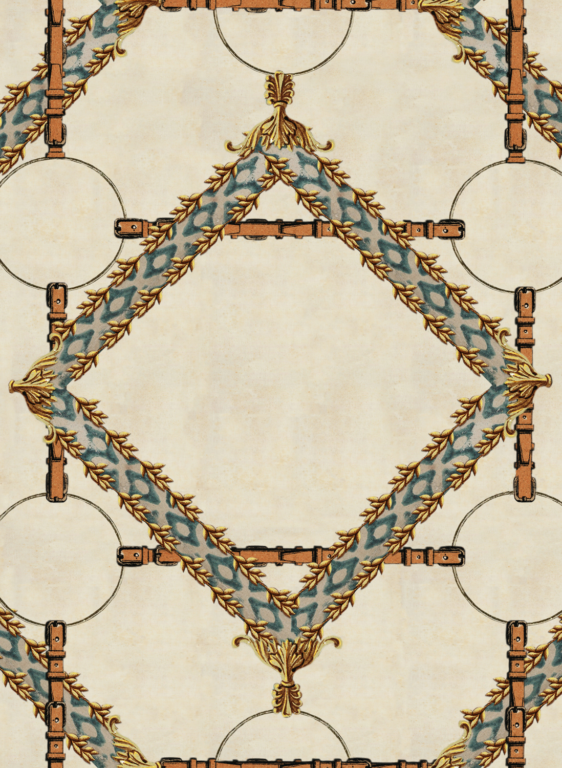 Tapete Decorative Harness - Taupe