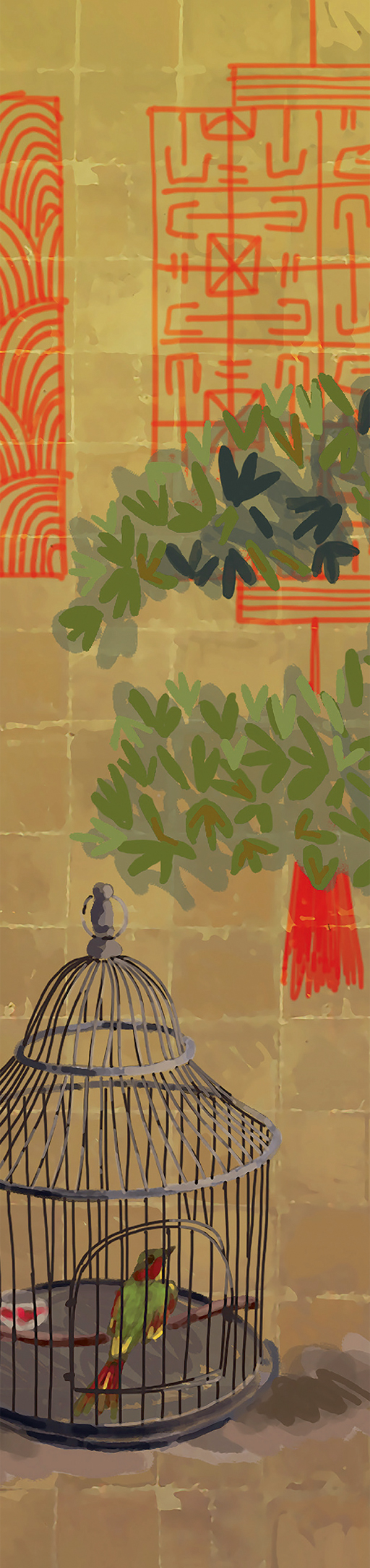 Wandbild Un Conte Fantastique - Panel 13