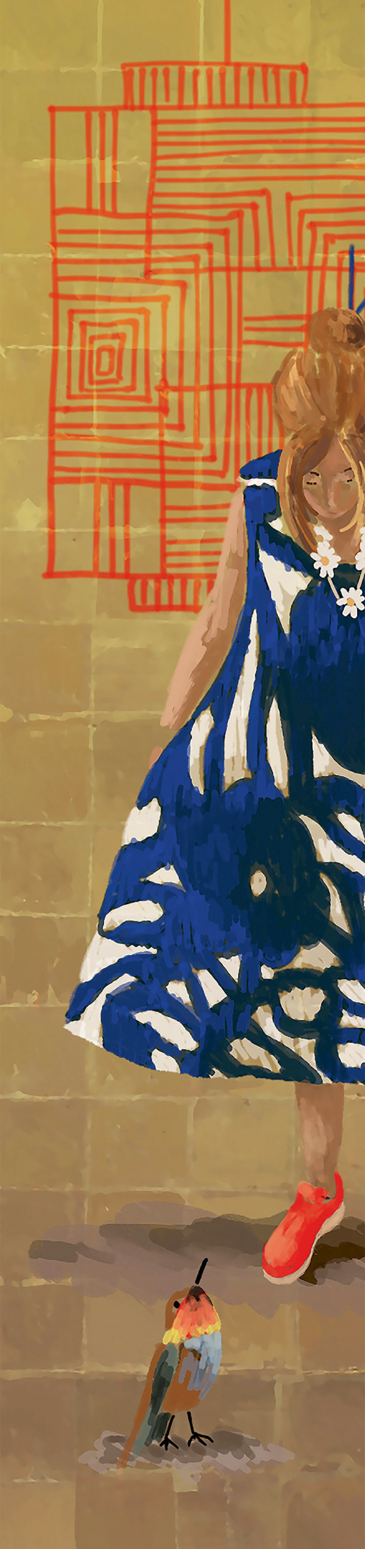 Wandbild Un Conte Fantastique - Panel 11