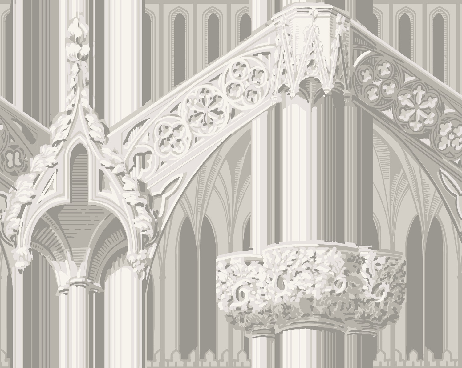 Wallpaper Gothic - 6901