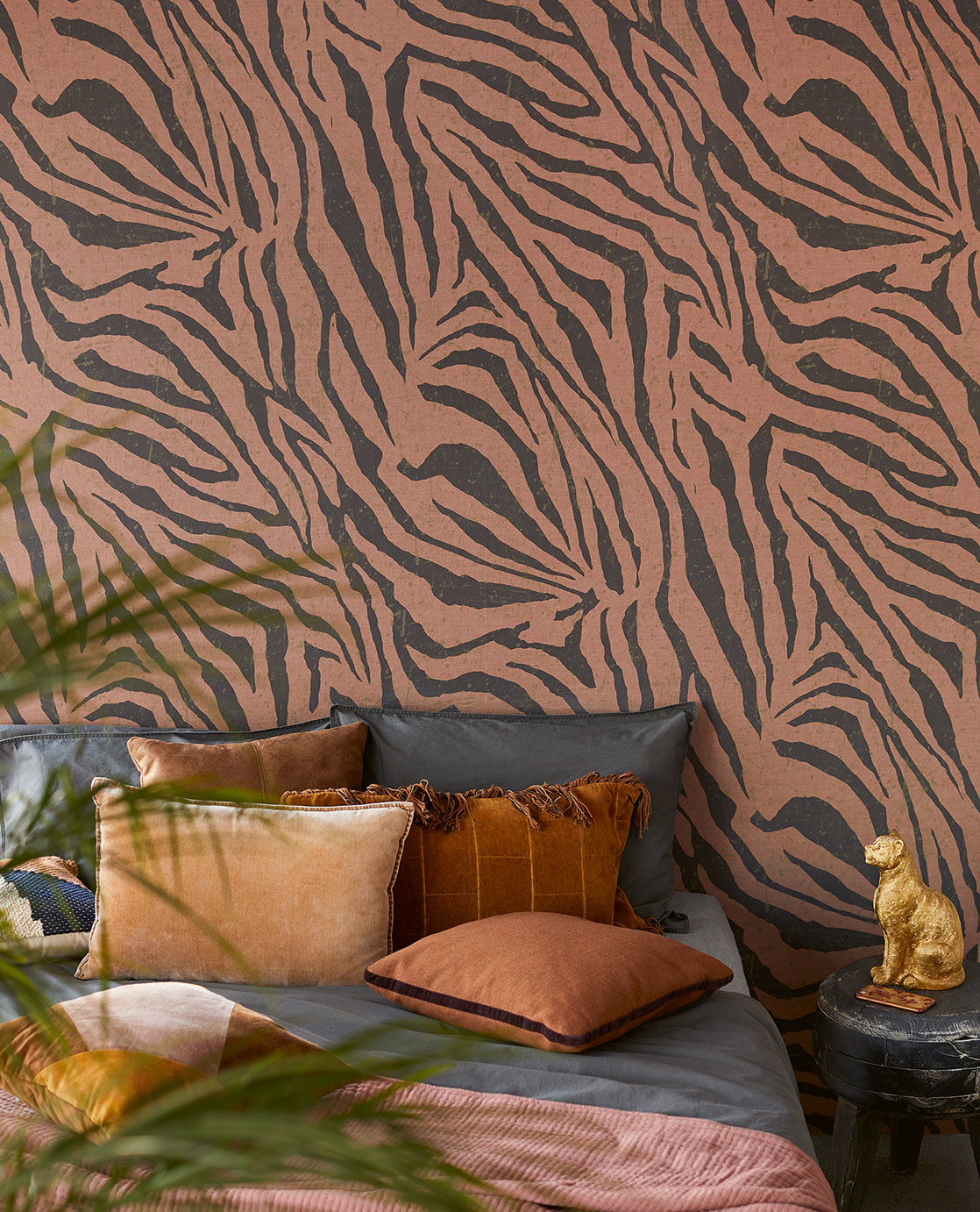 Wandbild Zebra - Blush