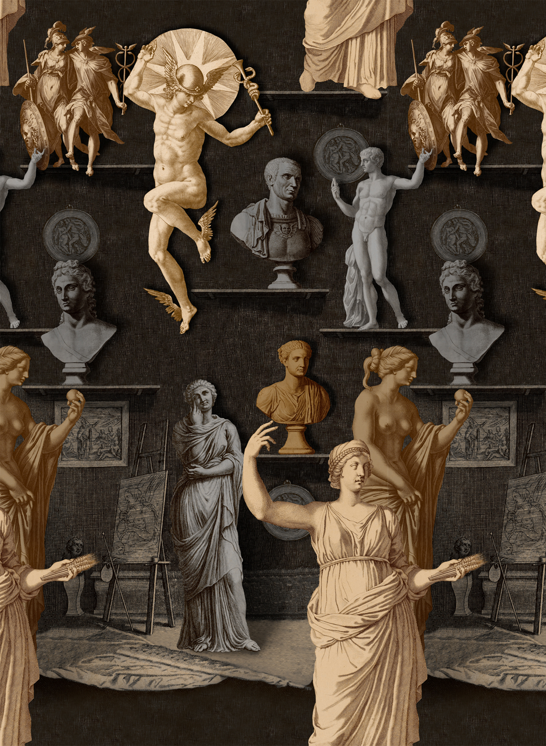 Tapete Statuary Chamber - WP20601
