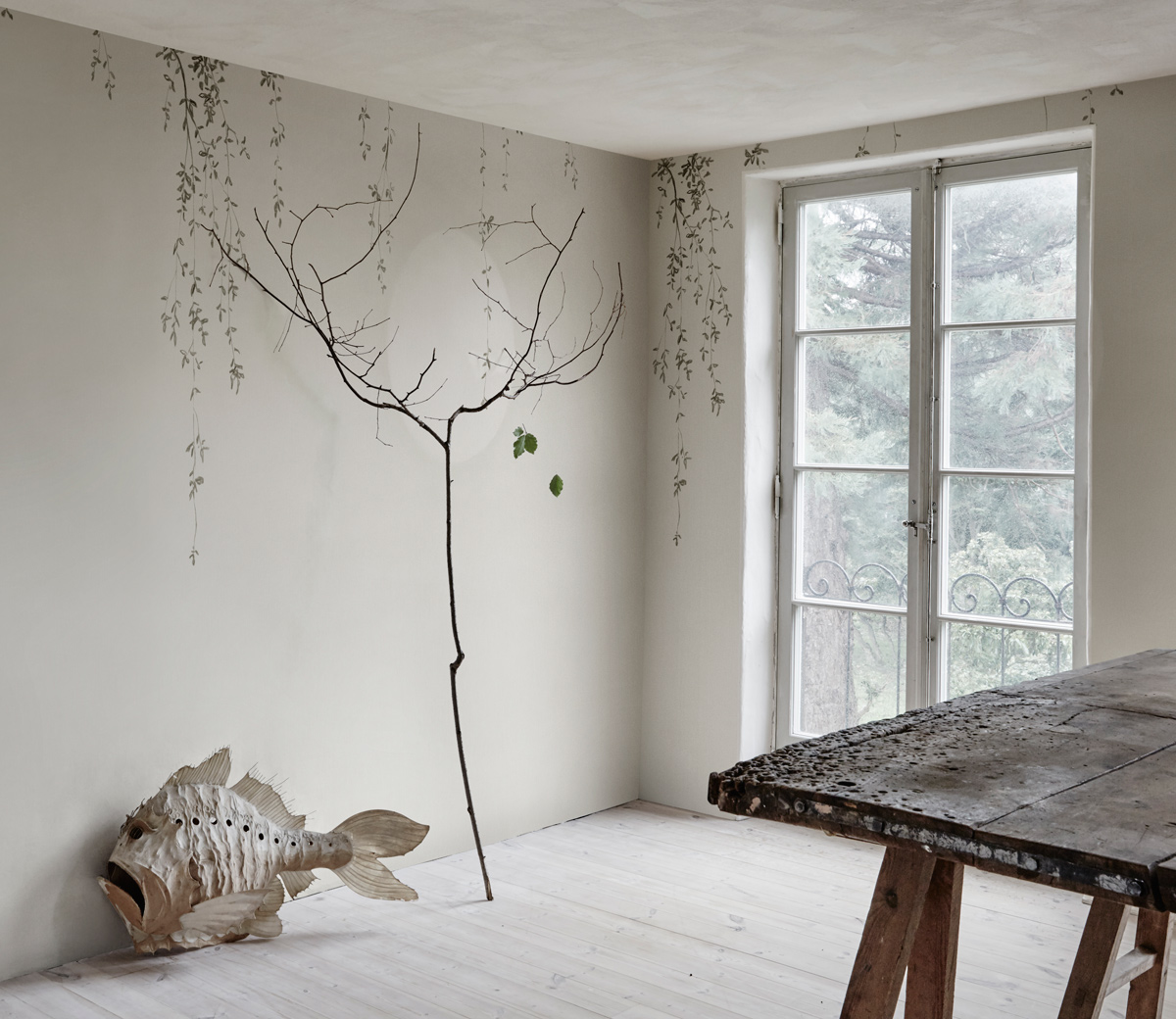 Wandbild Wabi Sabi - Moon