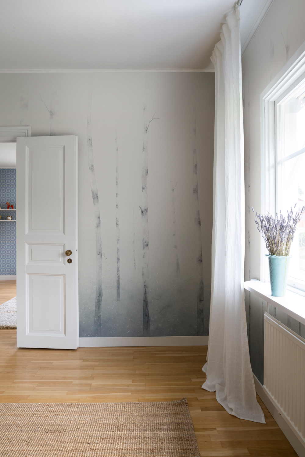 Wandbild Sundborn - Winter