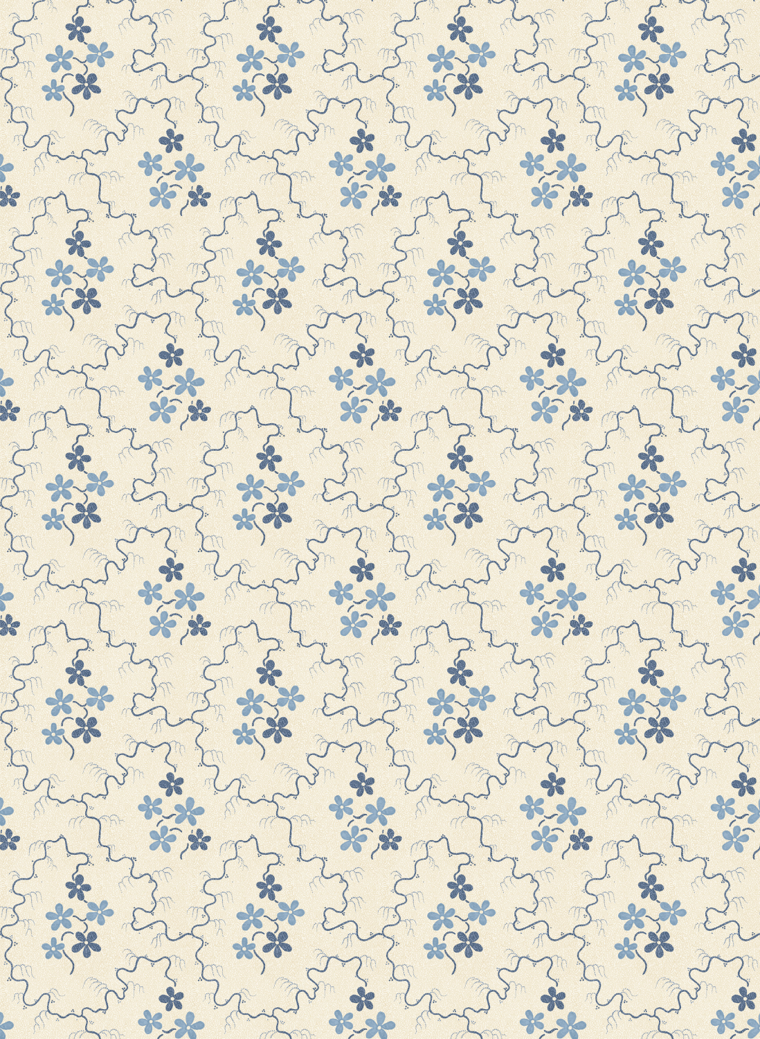 Tapete Posy - Blue