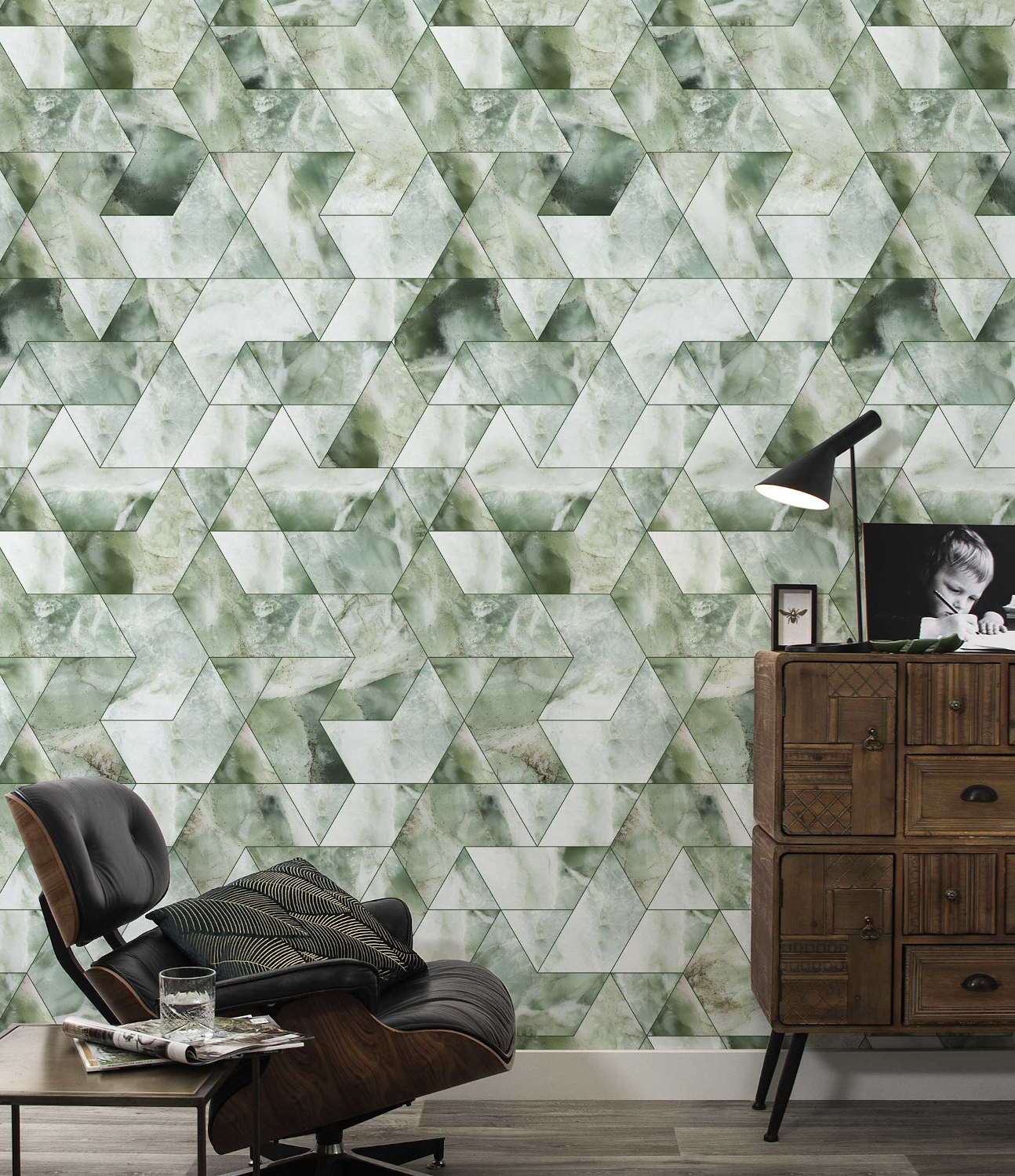 Tapete Marble Mosaic - WP-577