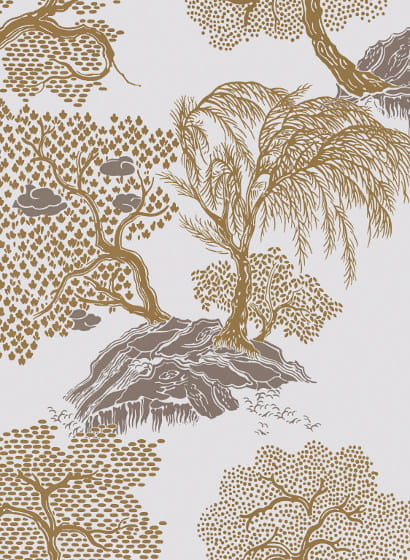Tapete Jardin d'Asie - Chamois