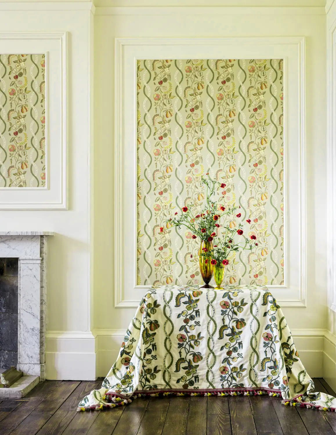 Tapete Kitchen Garden - Olive/ Russet