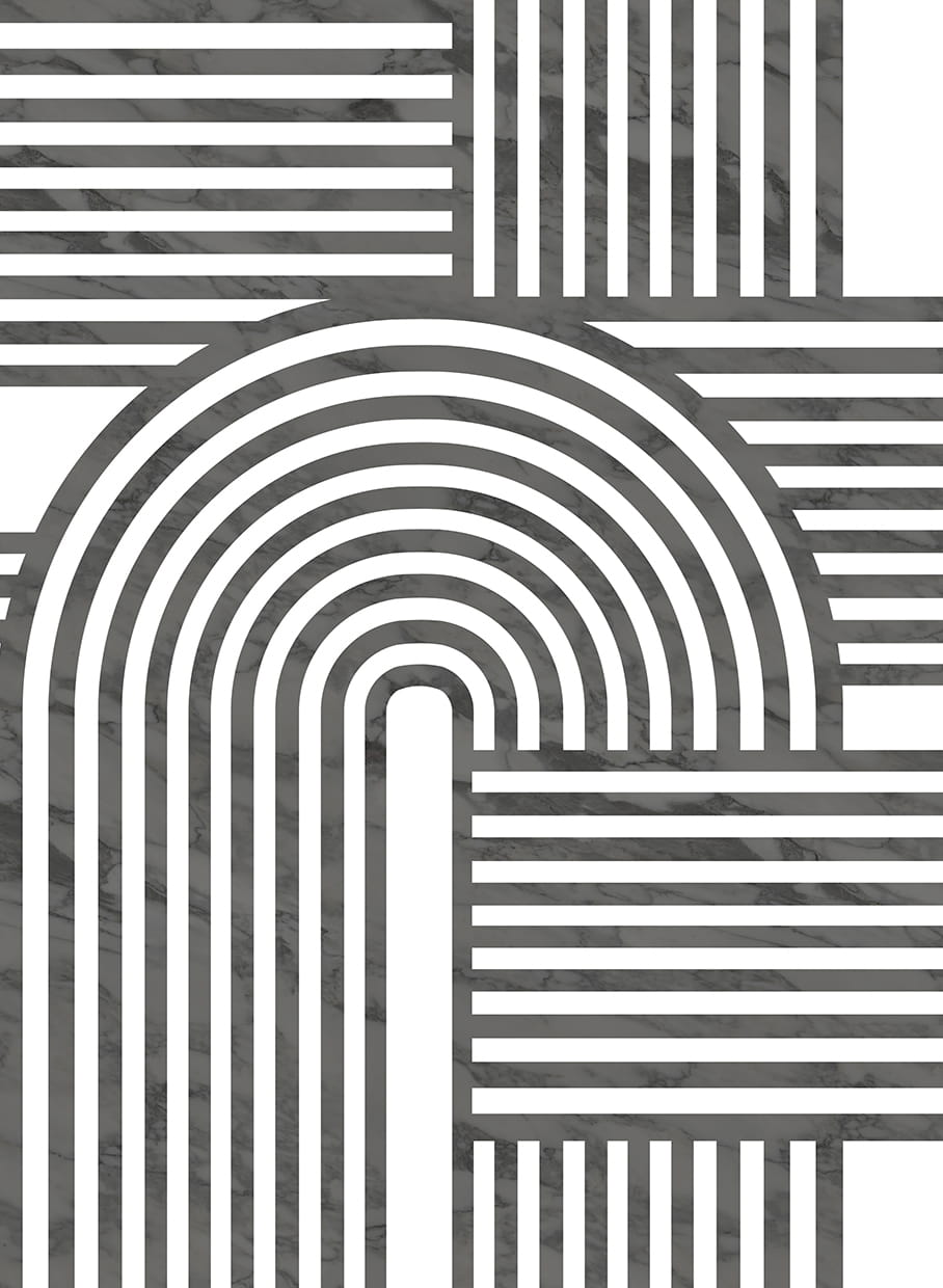 Wandbild Twine - Graphite