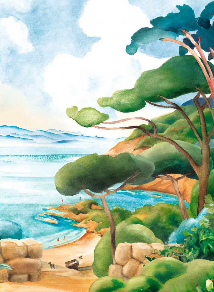 Wallpaper Cap Corse - Panel A