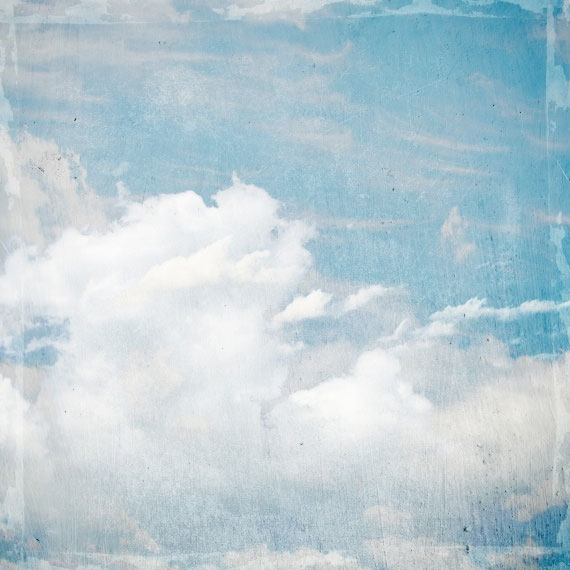 Wandbild Cloud Puff