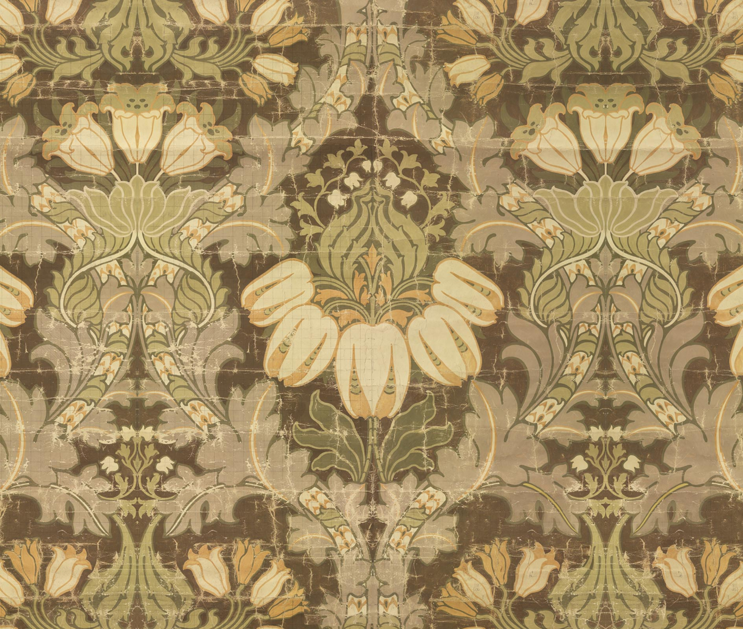 Wandbild Big Pattern Luther - 8 Drops