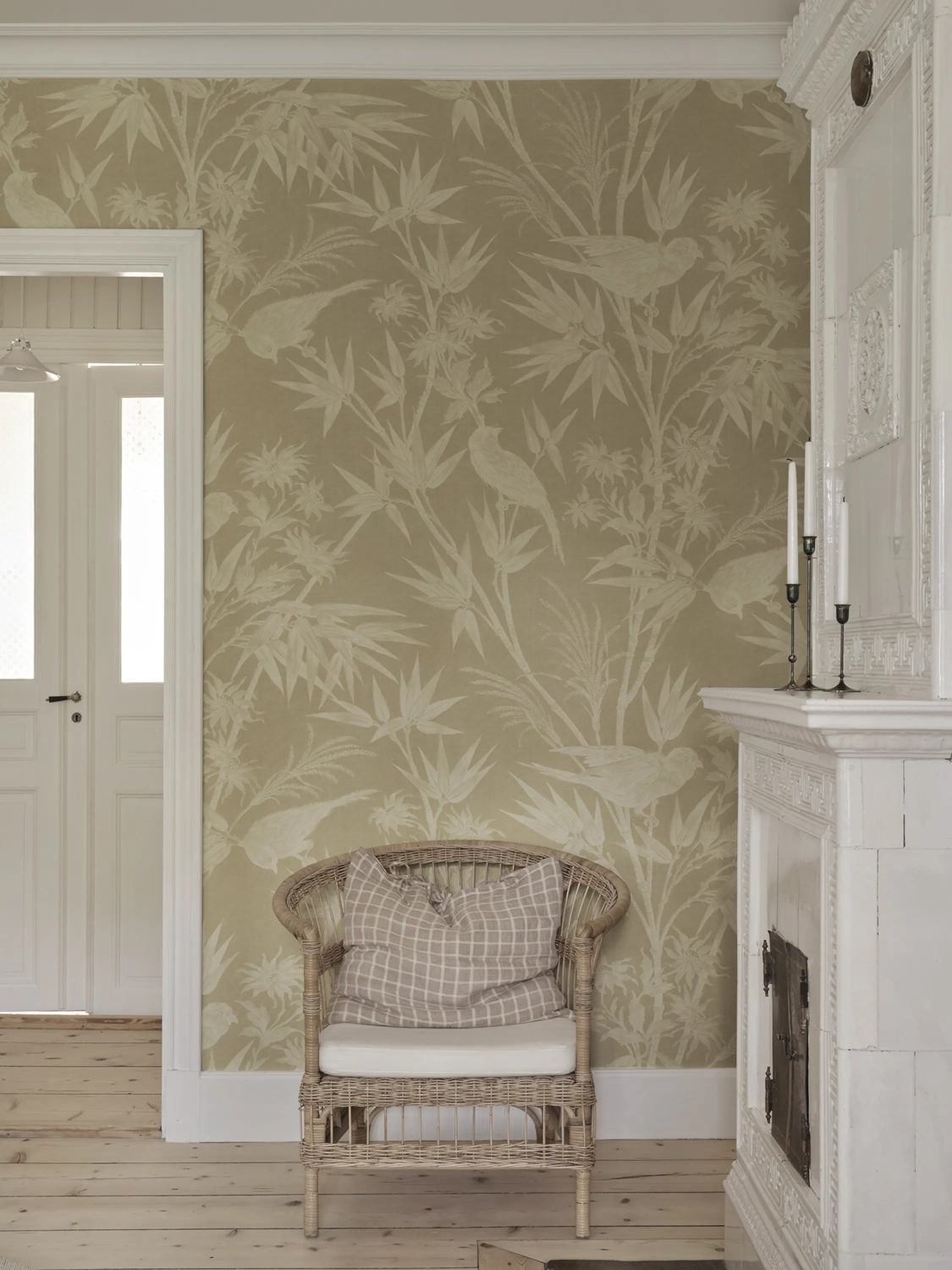 Wandbild Celeste - Beige