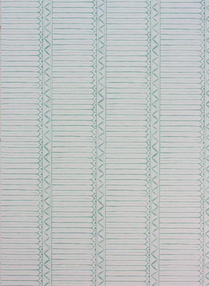 Tapete Domiers - Aqua/ Ivory