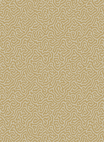 Tapete Vermicelli - Buff/ Gold