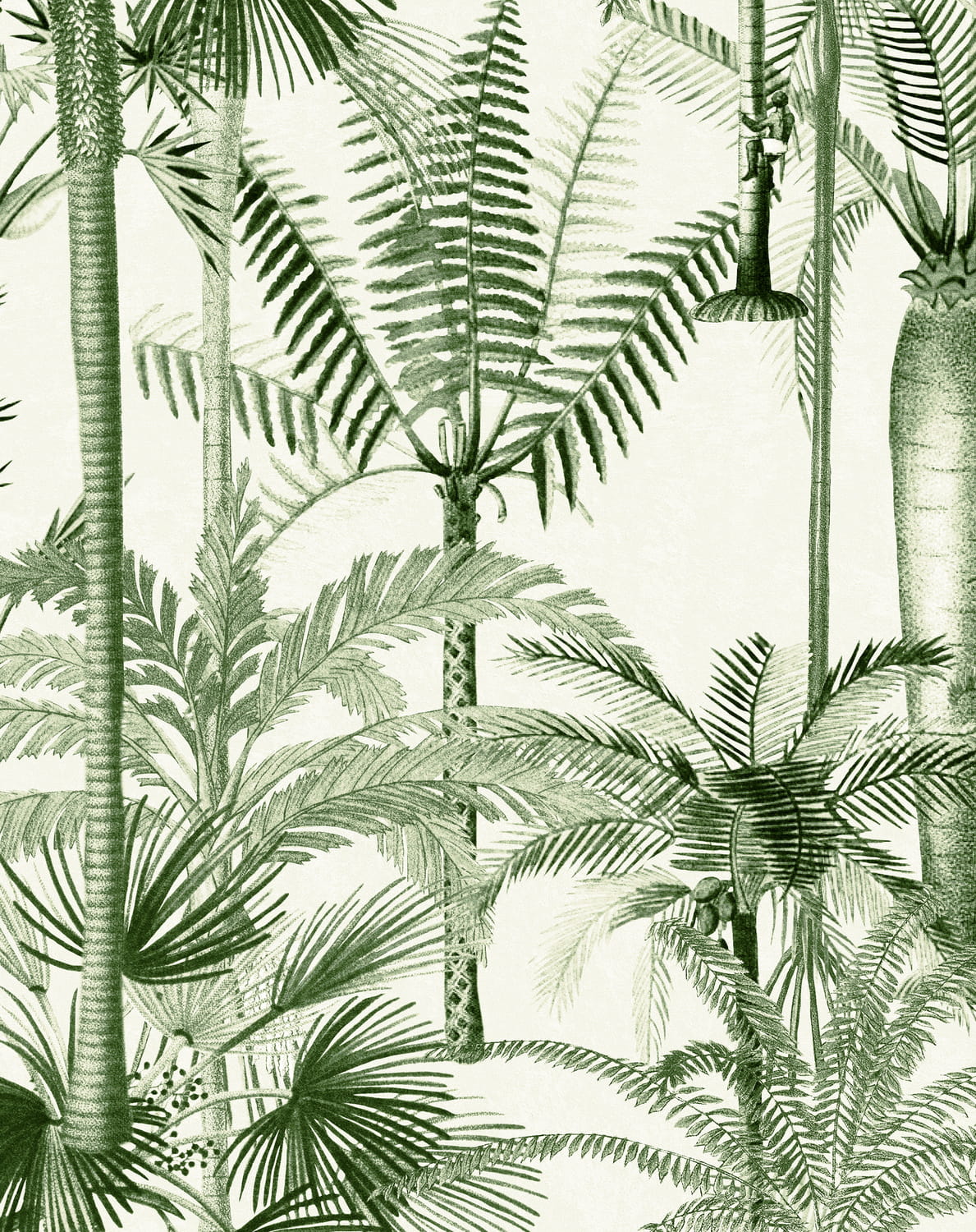 Fabric Palmera Cubana - Linen - FB00033