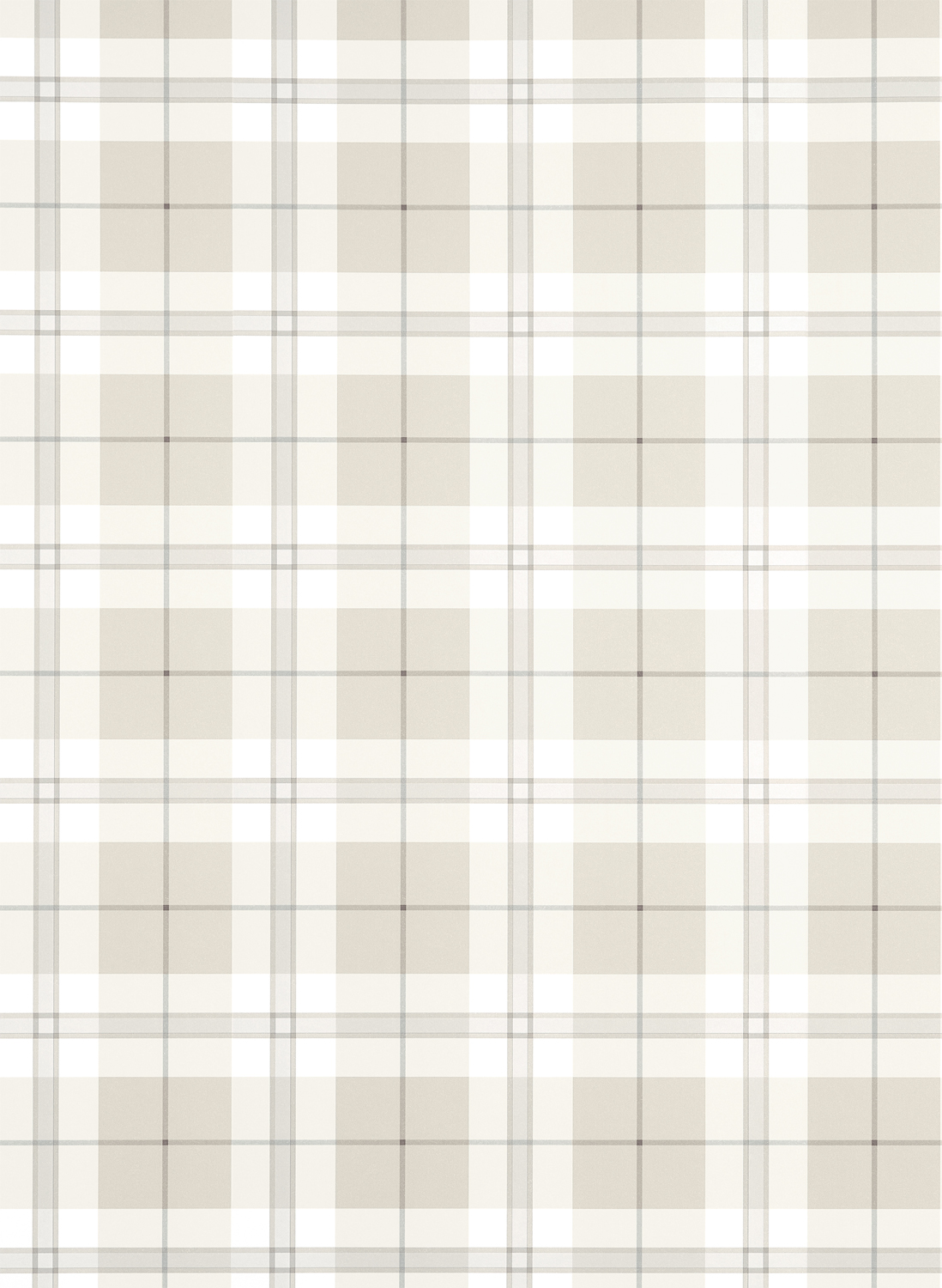 Tapete Douglas Plaid - Light Beige