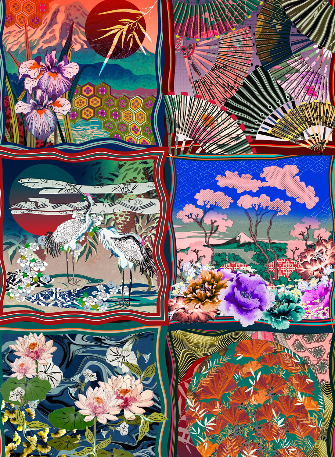 Tapete Kimono - 87250