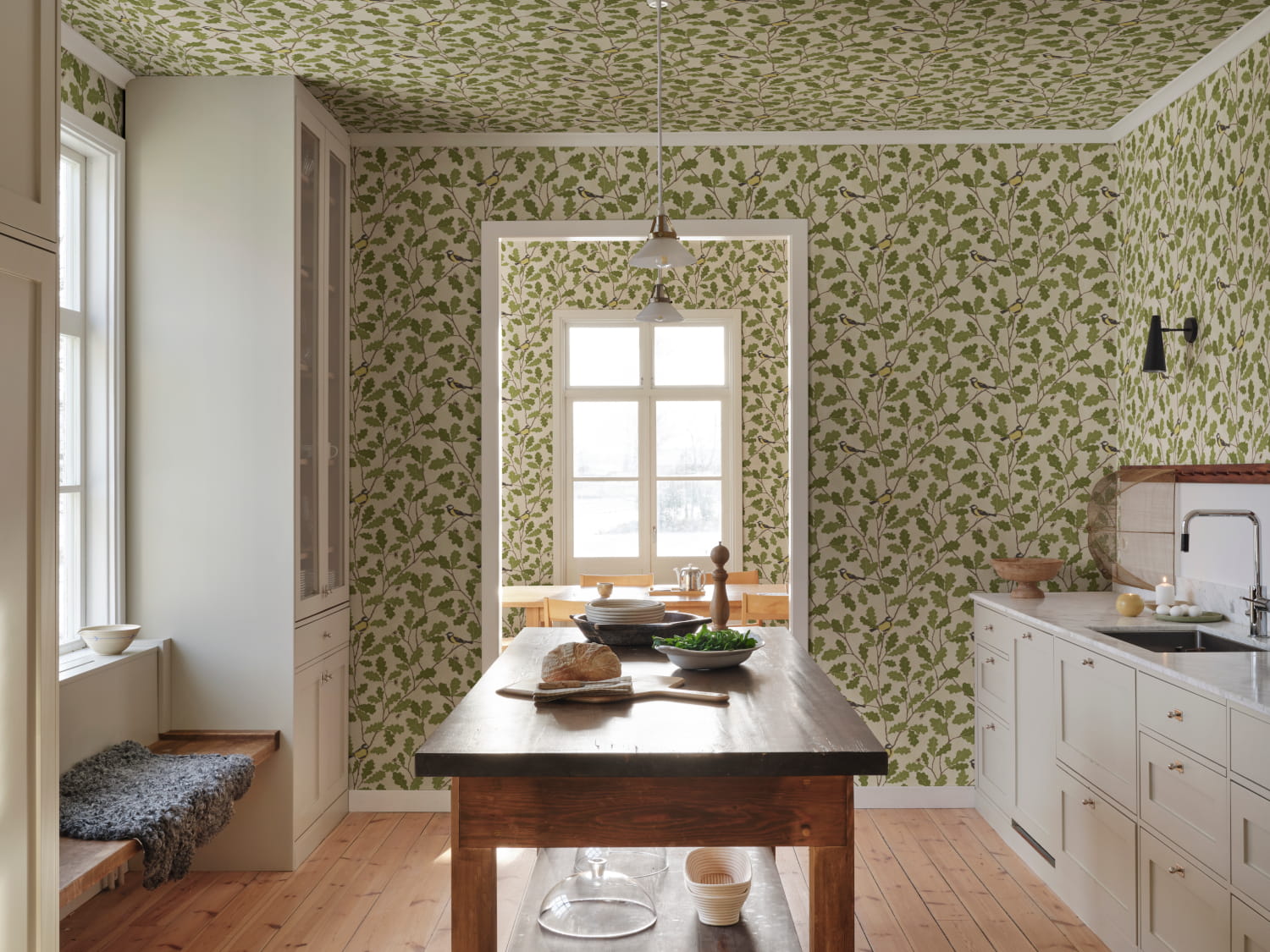 Wandbild Waldemar - green