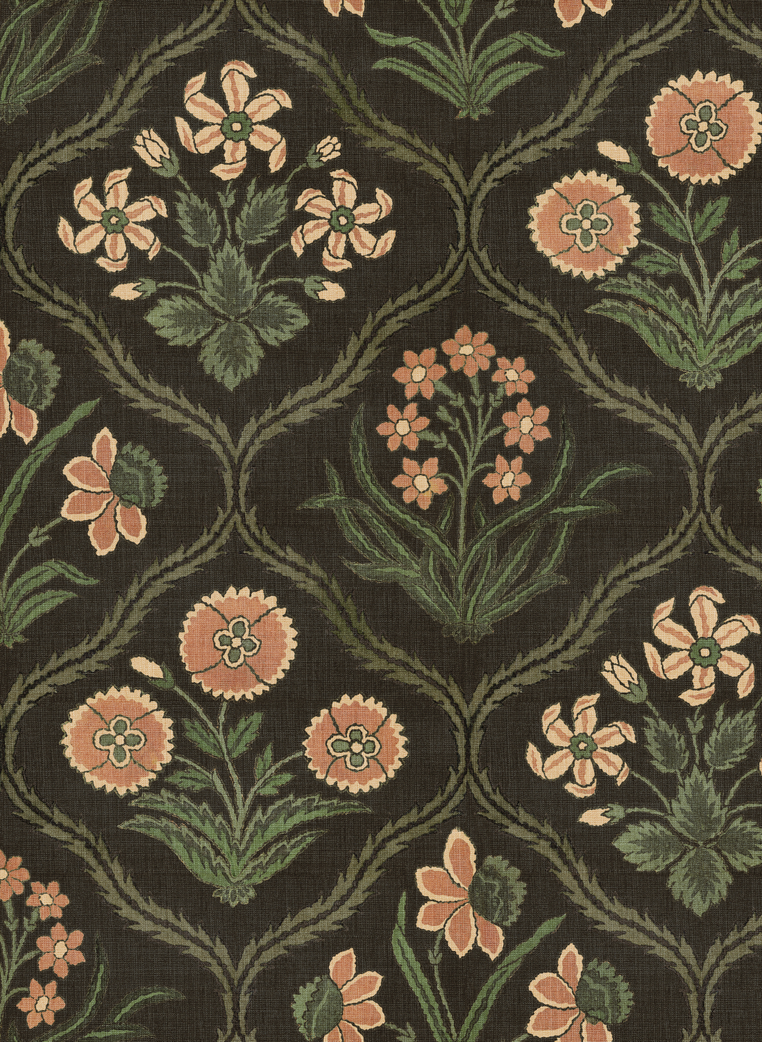 Wallpaper Rosa - Charcoal