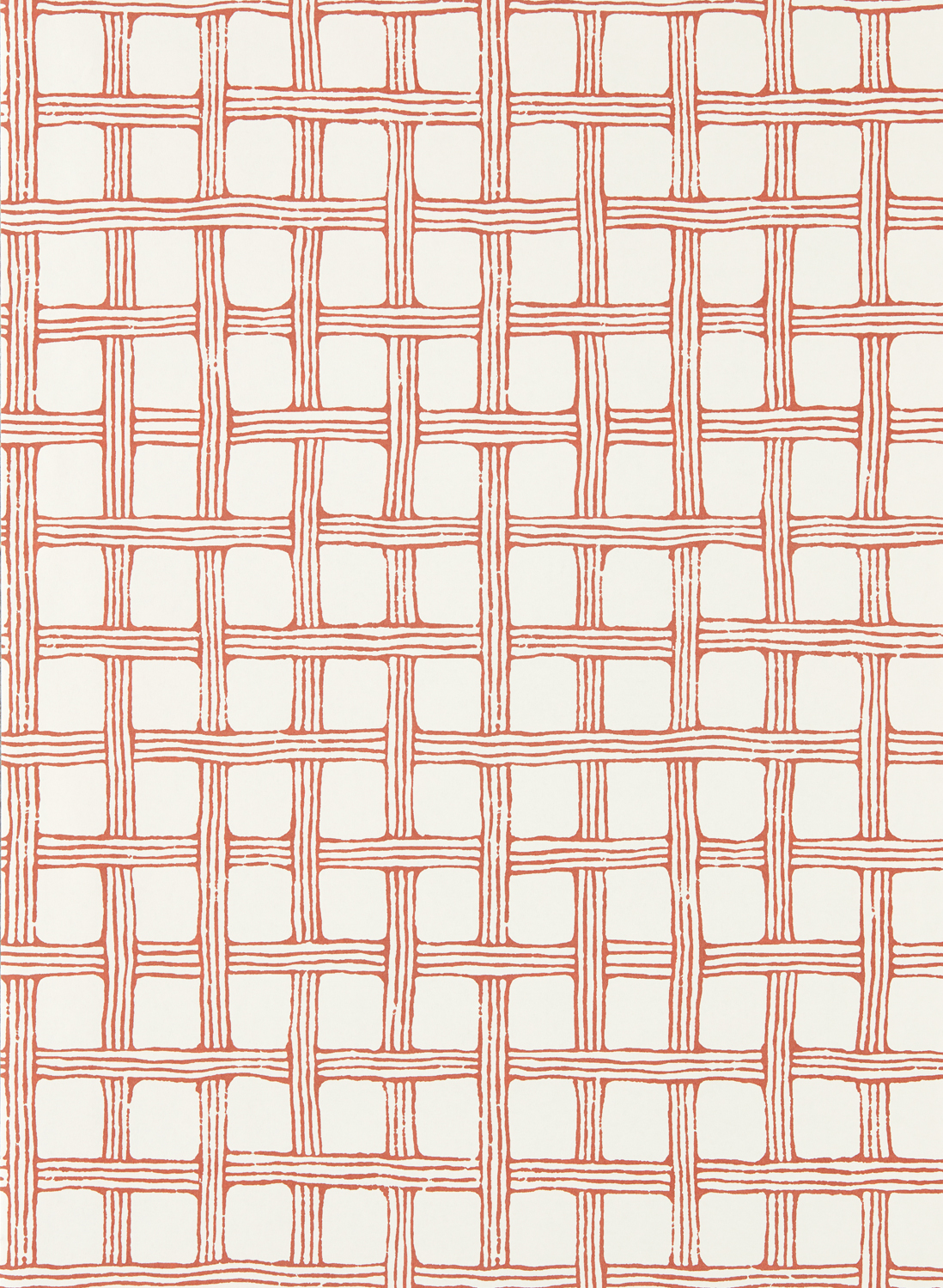 Tapete Fretwork - Ladybird Red