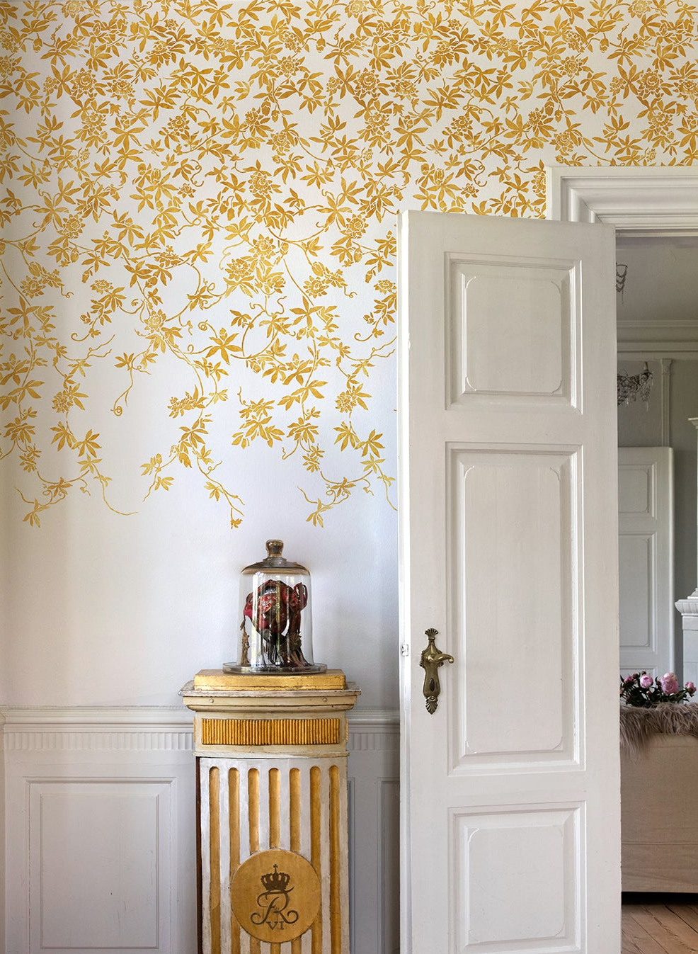 Papier peint Passiflores