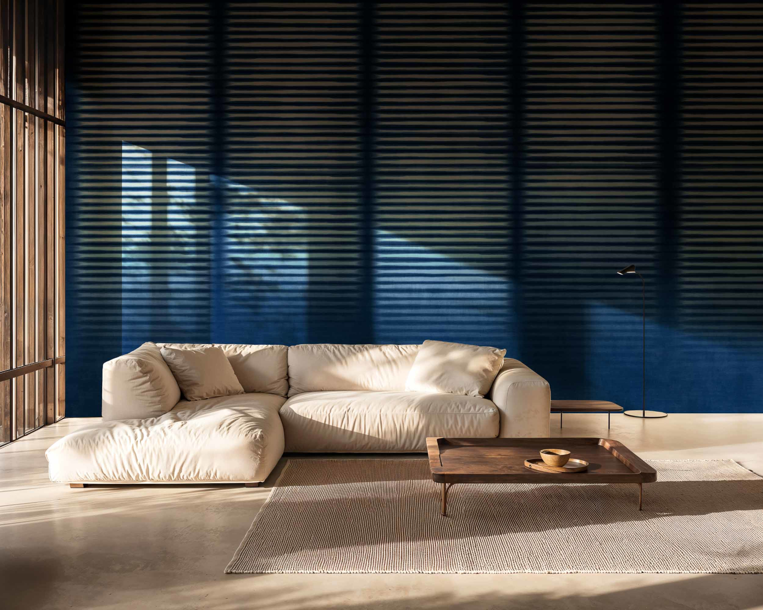 Wandbild Hoshi - Indigo