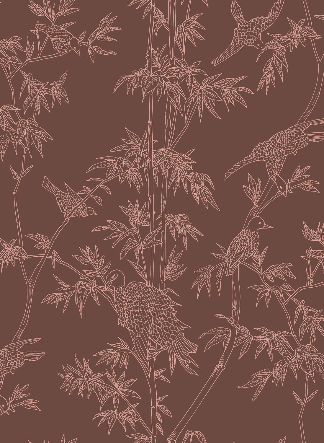 Tapete Ylang Ylang - Brique