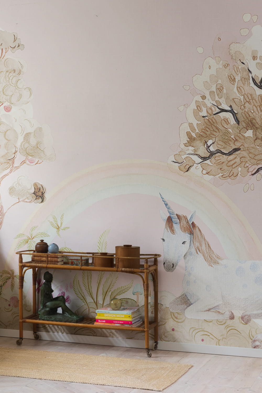 Wandbild Unicorn Dream - Bubblegum