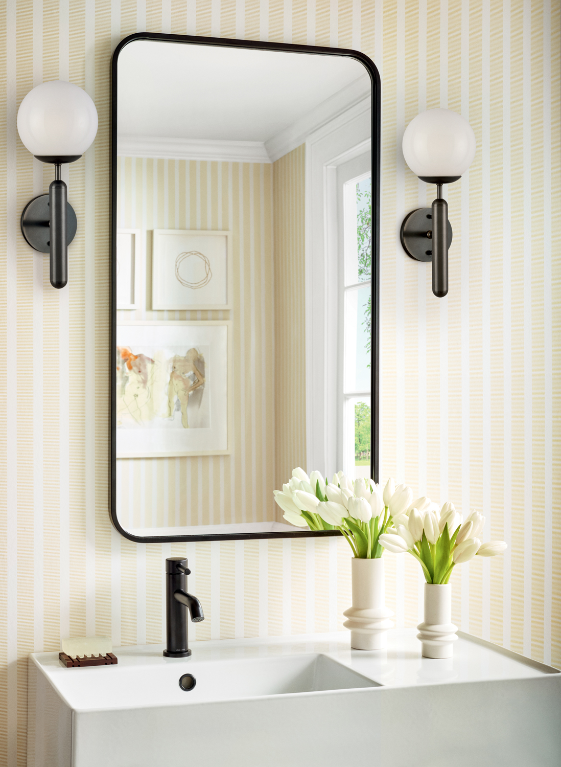 Tapete Railway Stripe