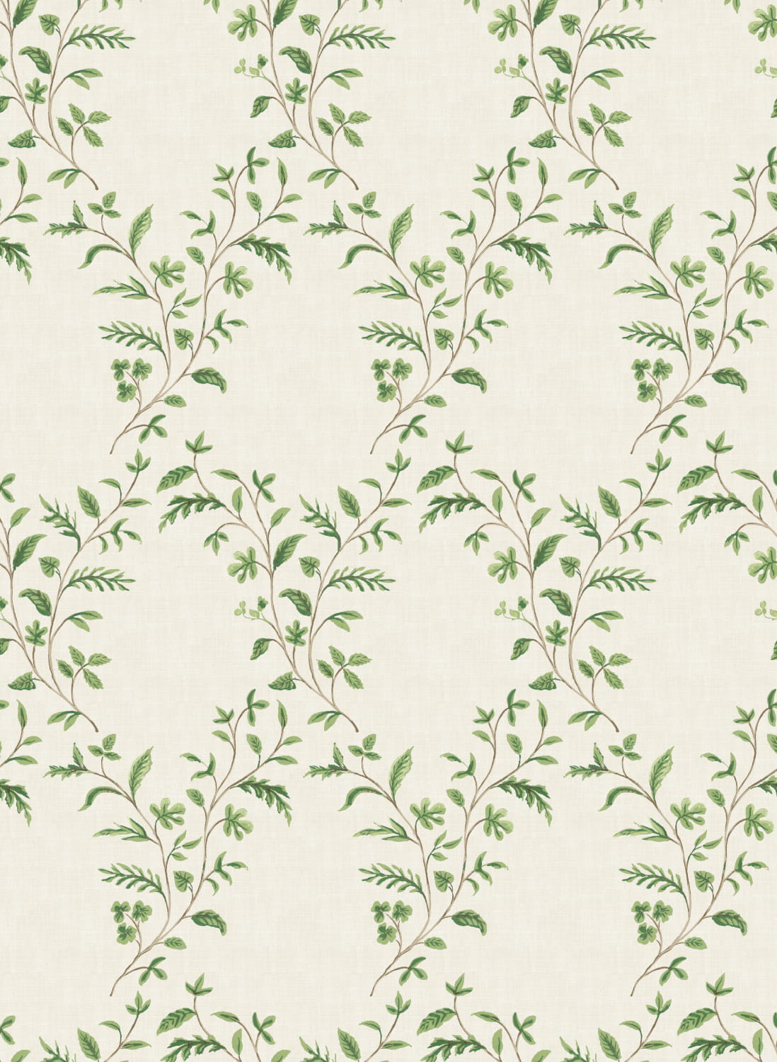 Tapete Hollingbourne Trellis - green