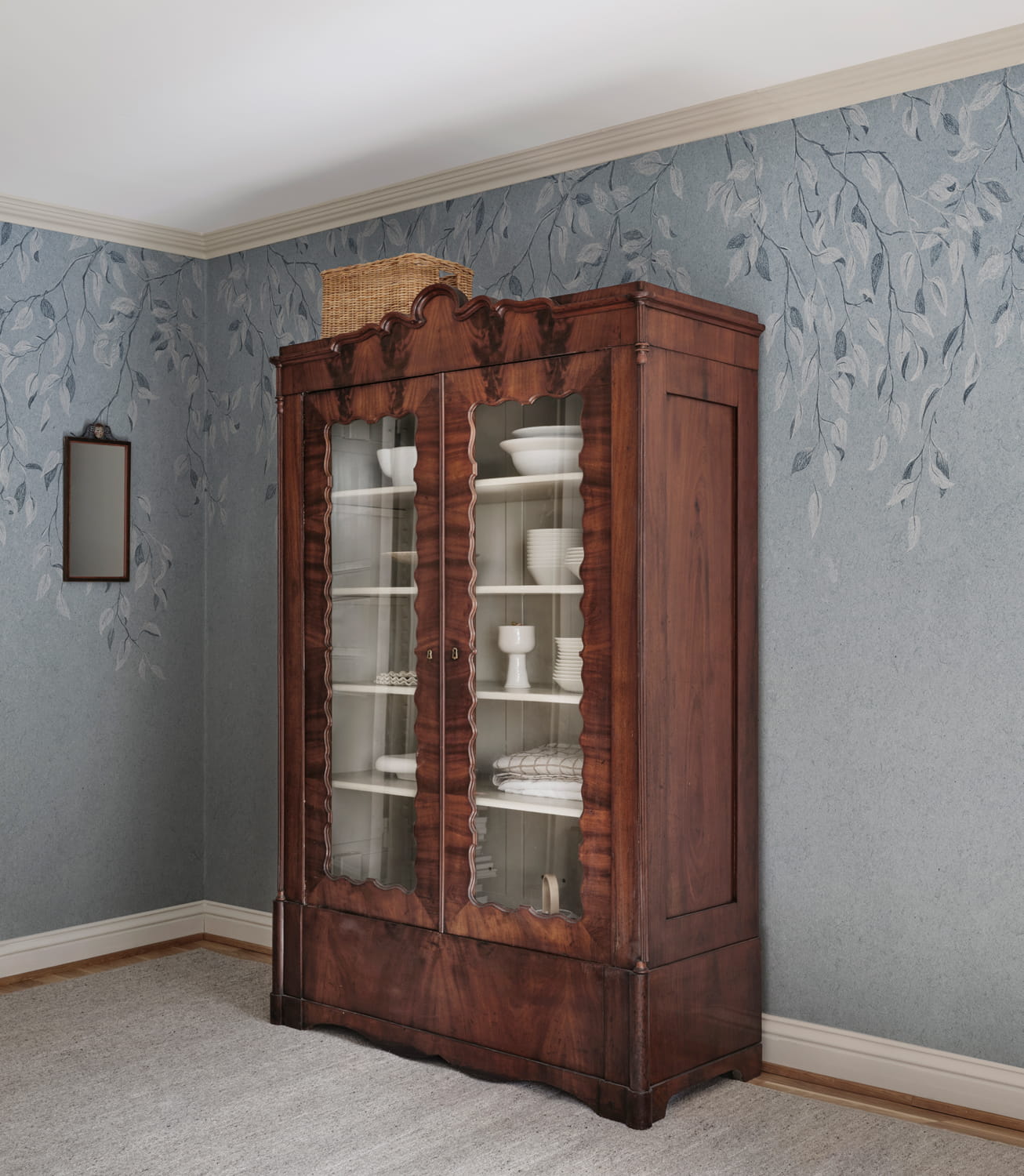 Wandbild Liselund - Misty Blue