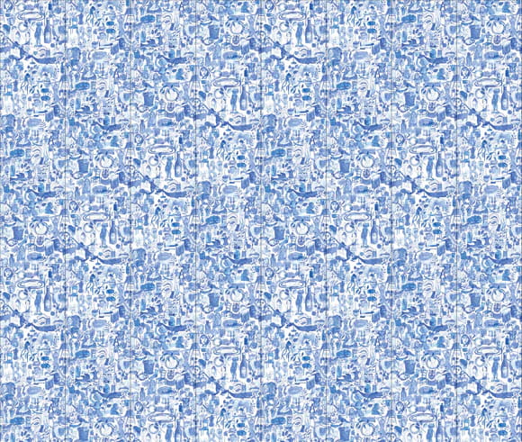 Wandbild I'm Blue - 08 Drops