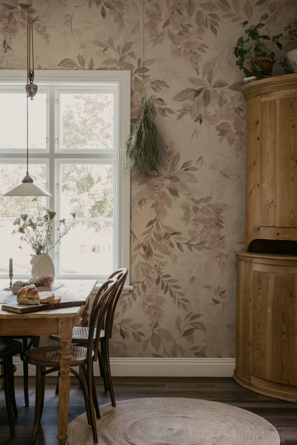 Wandbild Lovisa - Terracotta