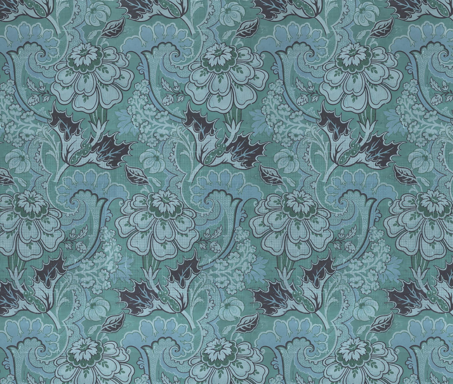 Wandbild Big Pattern Paola - 8 Drops