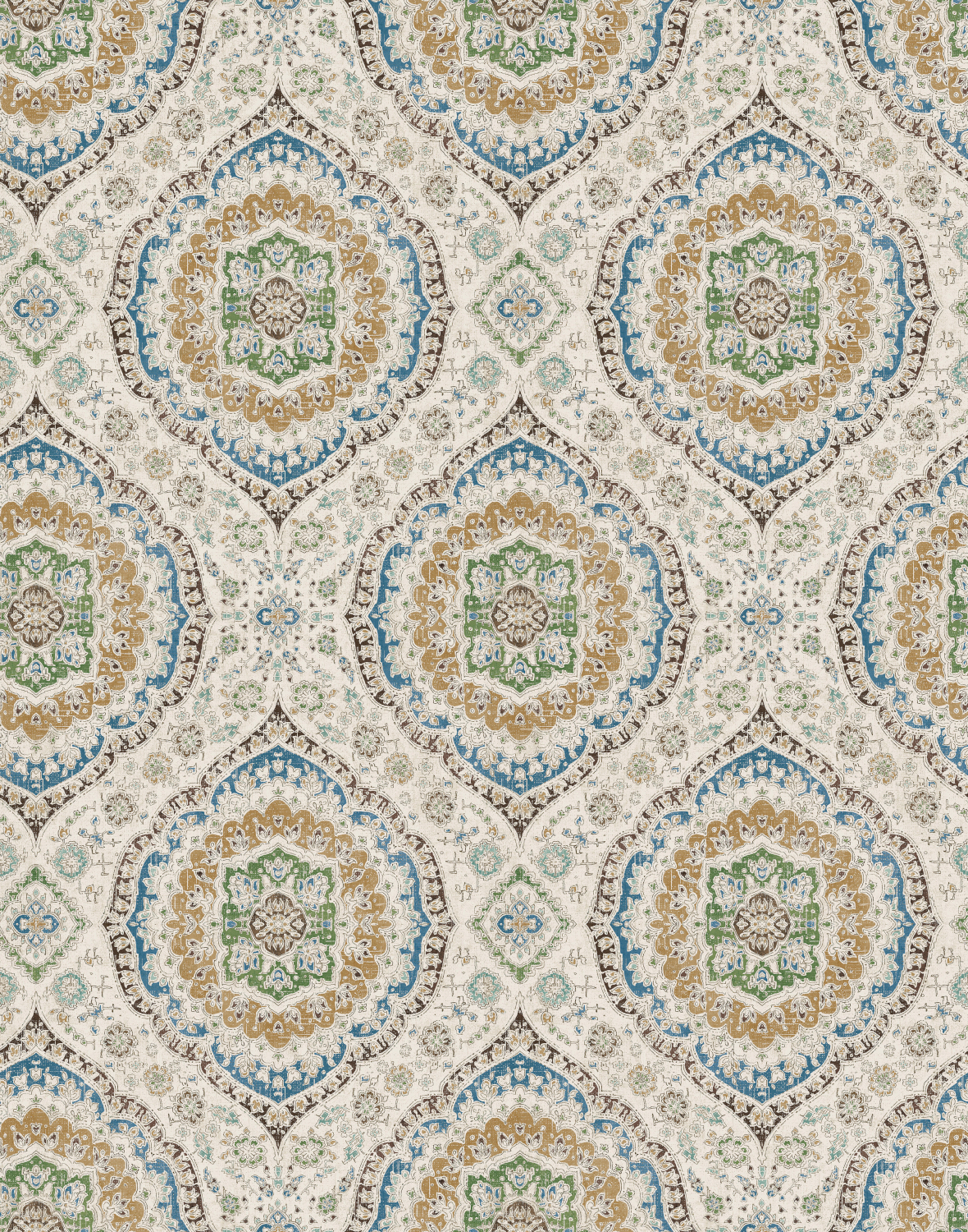 Tapete Karabali - Blue/ Green