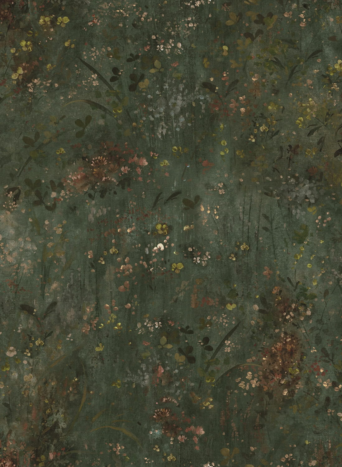 Wandbild Juni - Forest Green