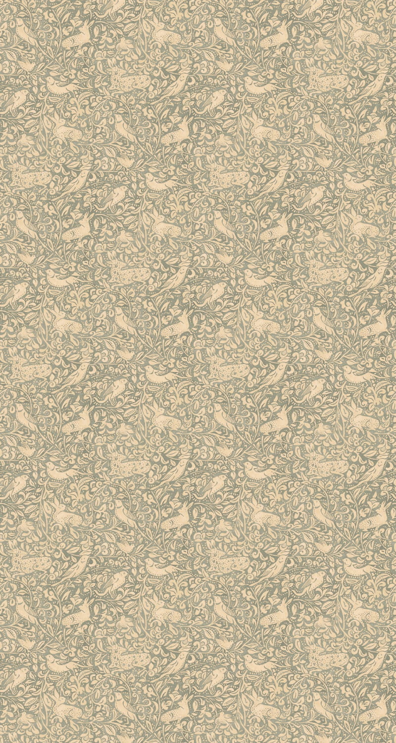 Tapete Hedgerow - Soft Teal