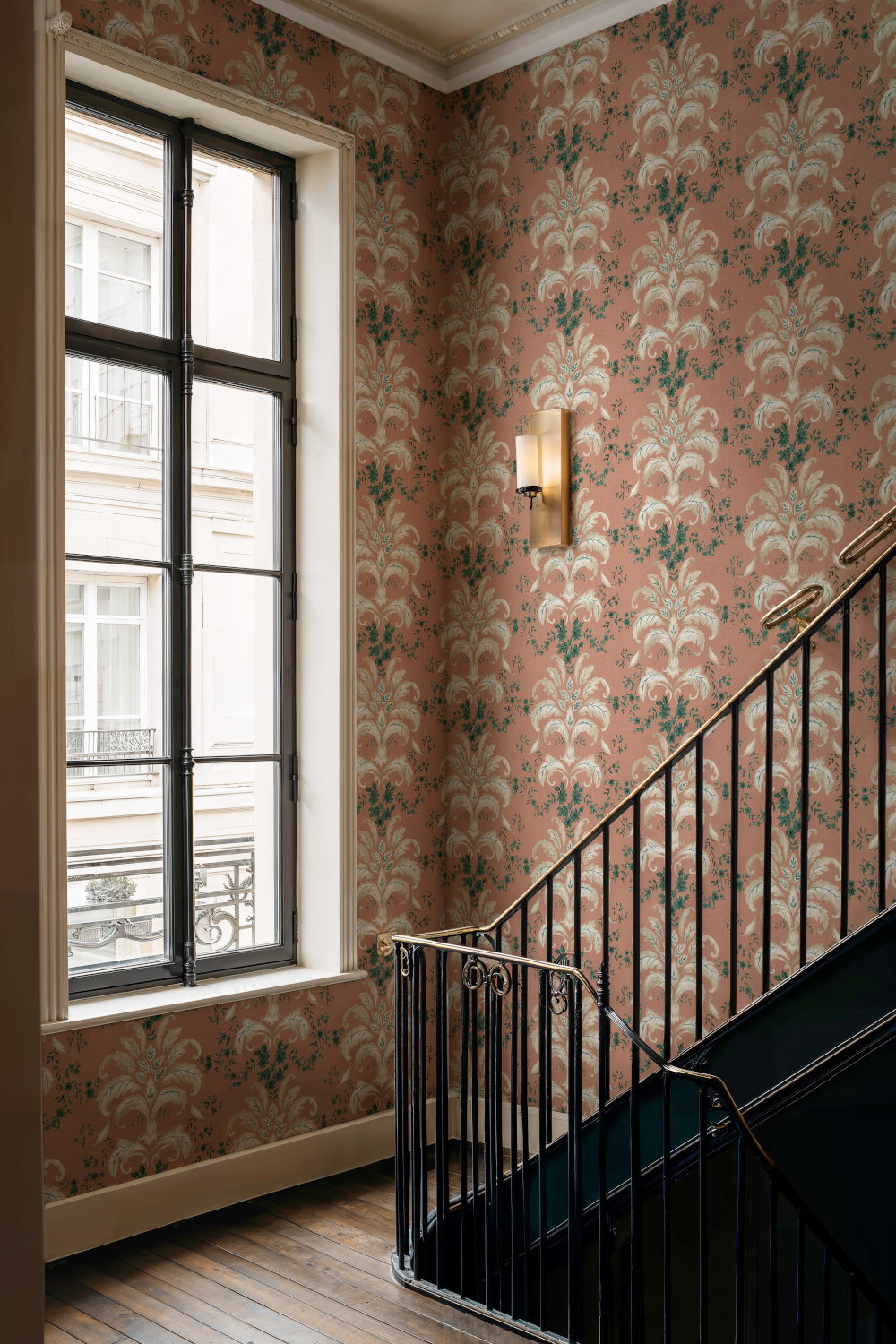 Tapete French Damask - Peach
