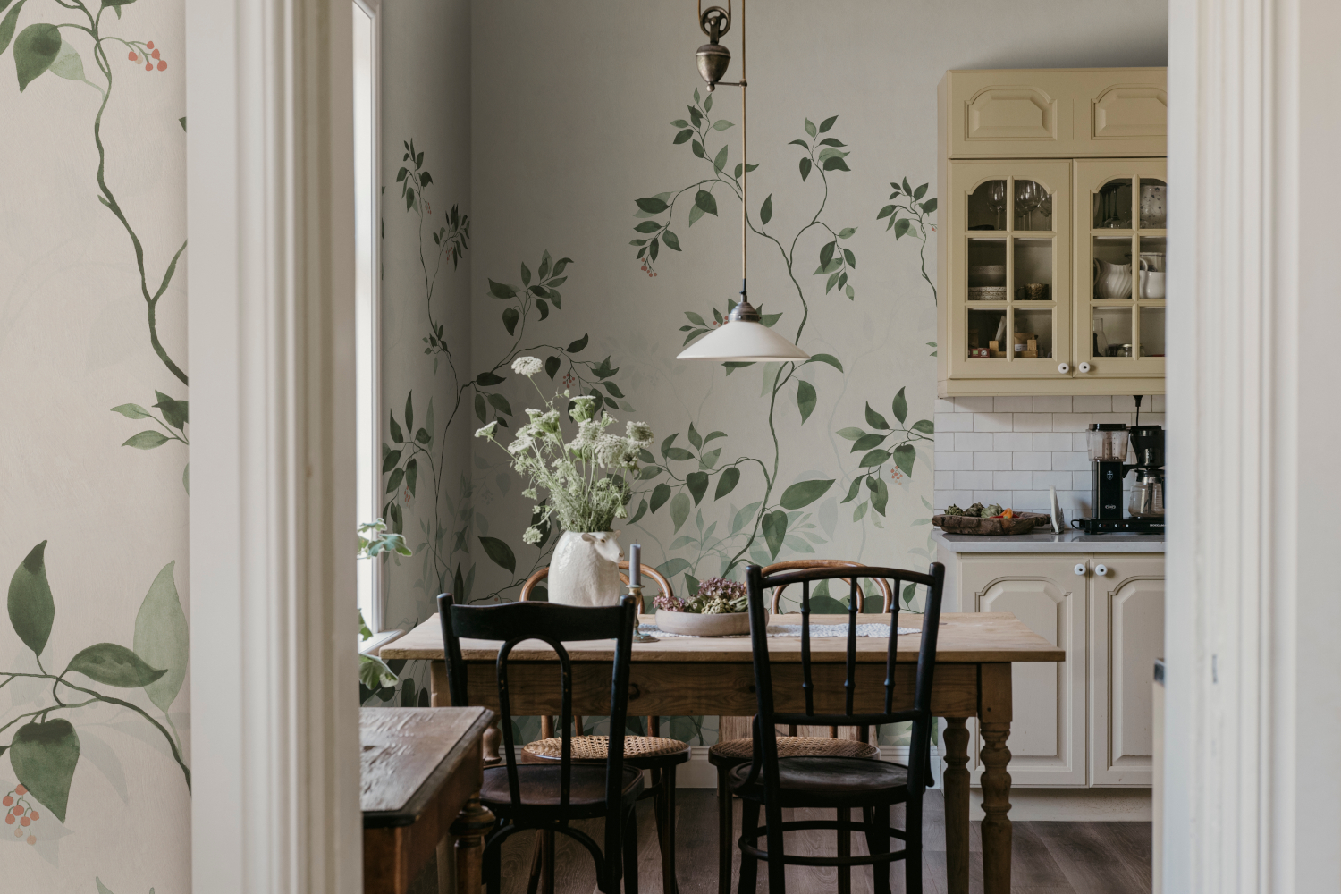 Wandbild Josefine - green
