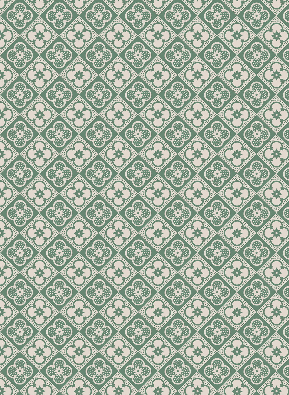 Tapete Lyckan - Emerald