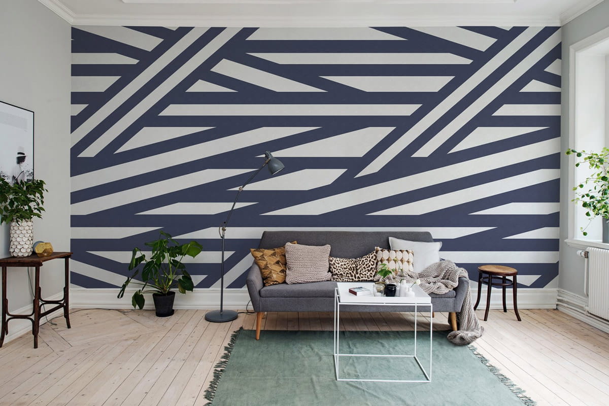 Wandbild Sailors Sea - Blue