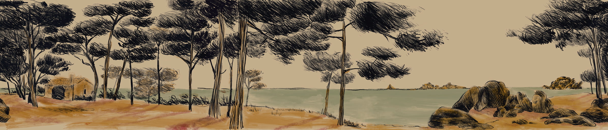 Wandbild Hors Saison - Panel 9