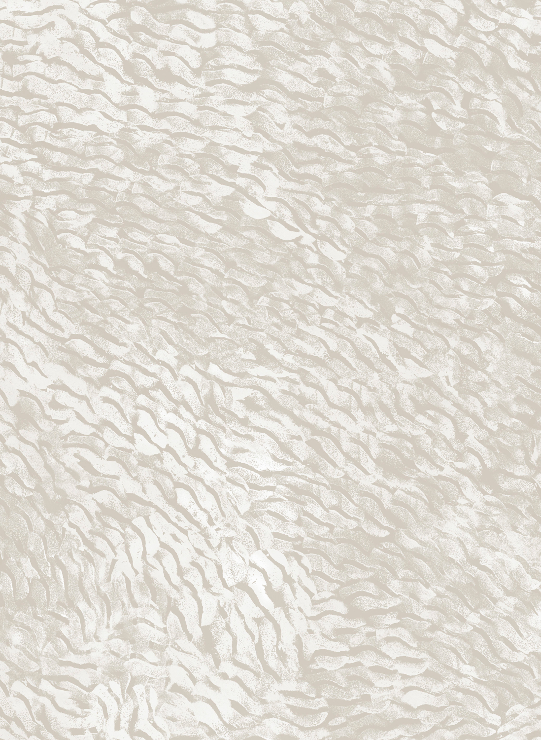 Wandbild Cascade - Creme