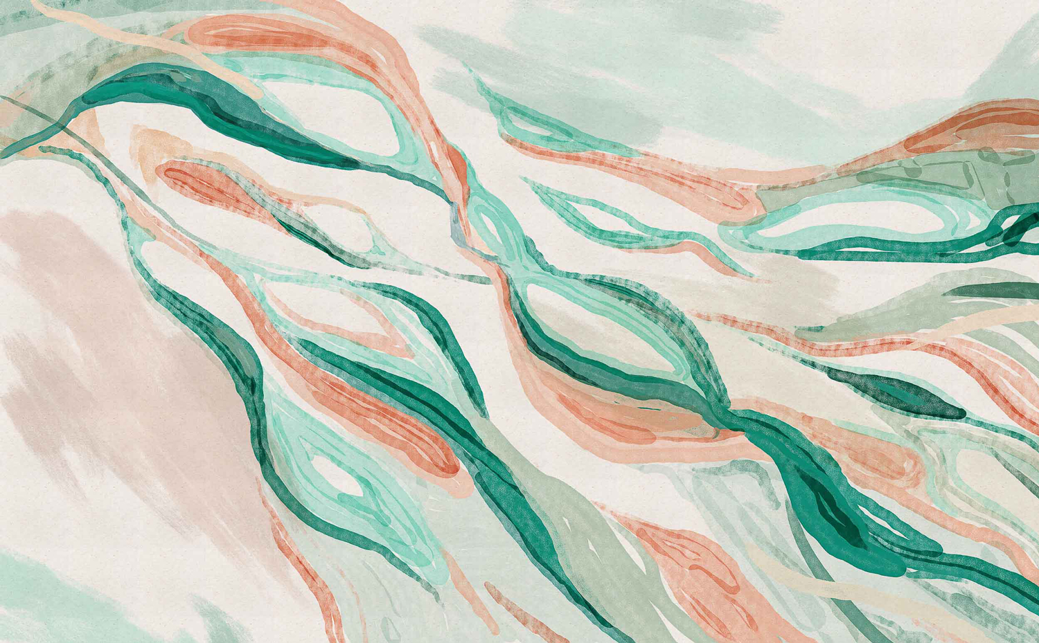 Wandbild Hygge - Emerald