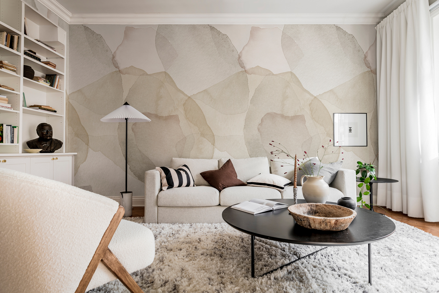 Wandbild Petals - Sand