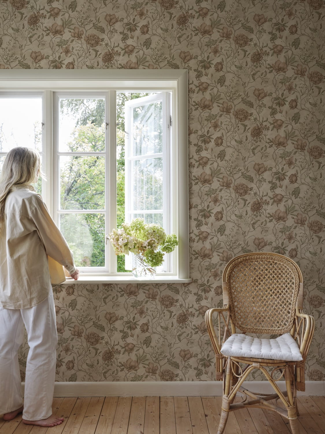 Wallpaper Linda - Blush